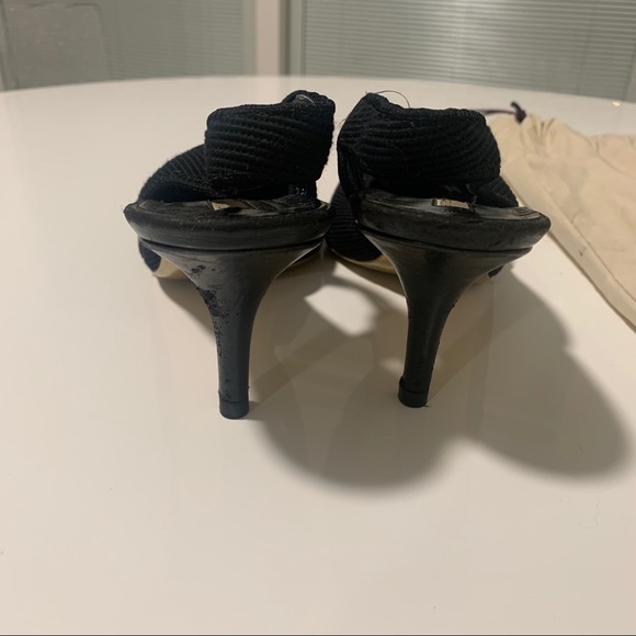 STELLA MCCARTNEY Black Slingback Pumps 36.5 - Picture 8 of 13